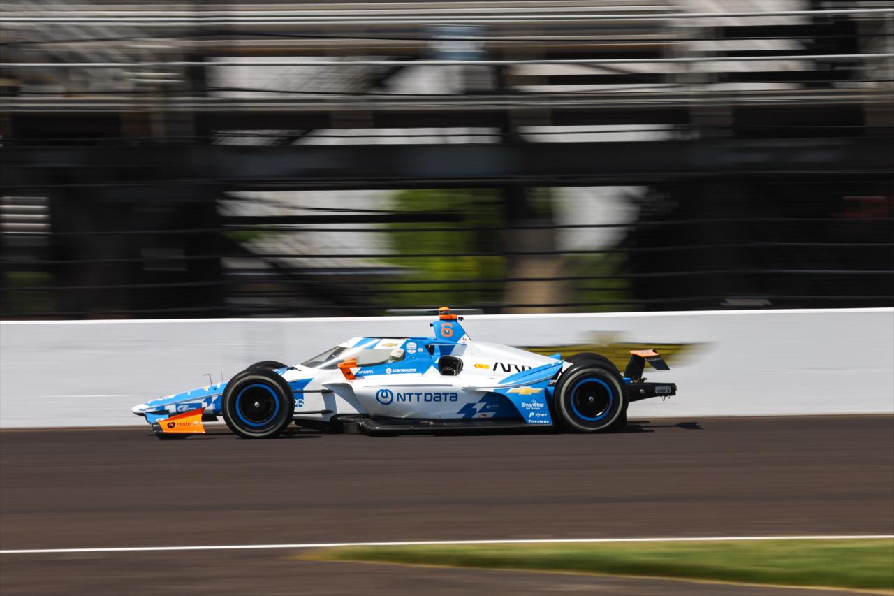 Nolan Siegel - Indianapolis 500 Practice - By: Chris Owens -- Photo by: Chris Owens