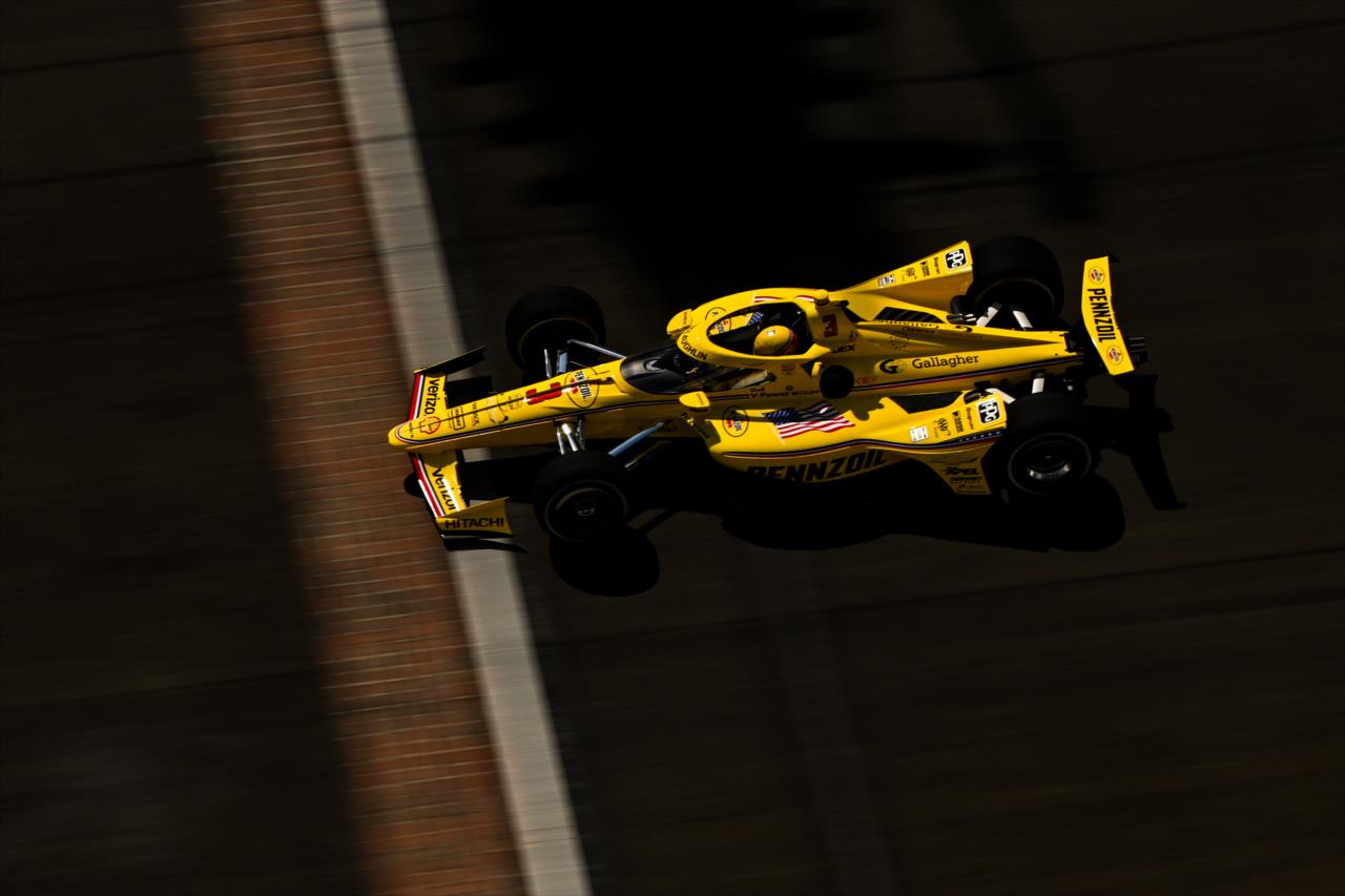 Scott McLaughlin - Indianapolis 500 Practice - By: James Black -- Photo by: James  Black