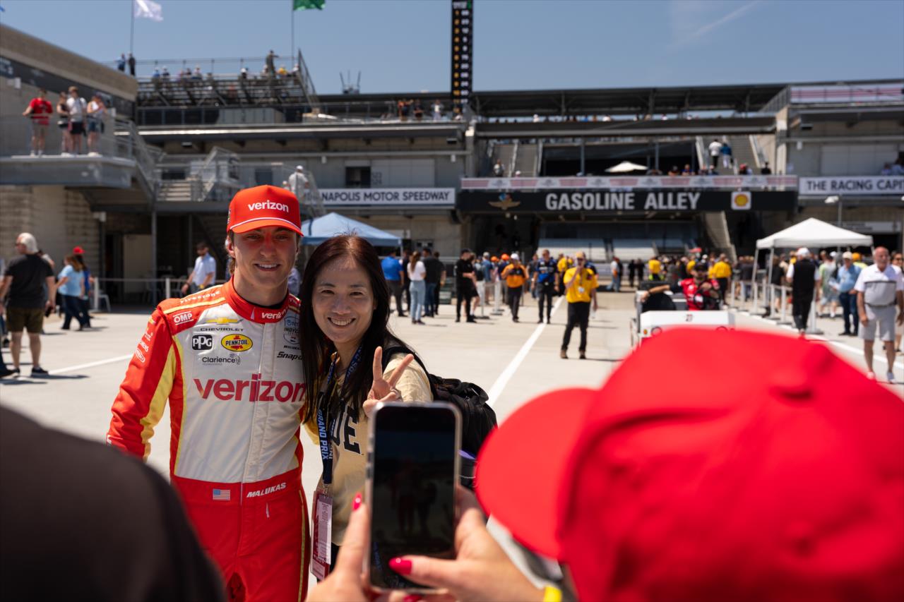 David Malukas - Indianapolis 500 Practice - By: Josh Hernandez -- Photo by: Josh Hernandez