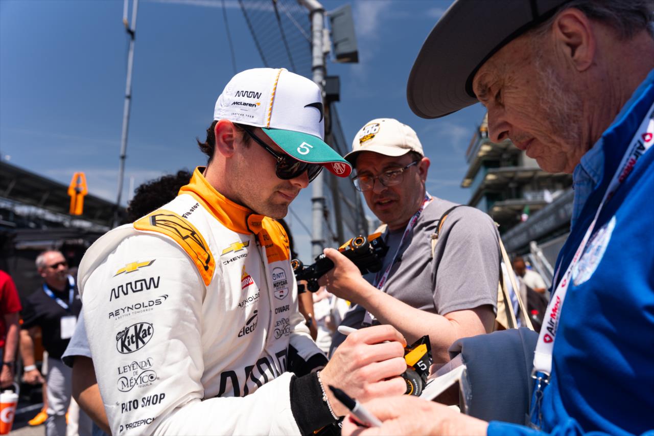 Pato O'Ward - Indianapolis 500 Practice - By: Josh Hernandez -- Photo by: Josh Hernandez