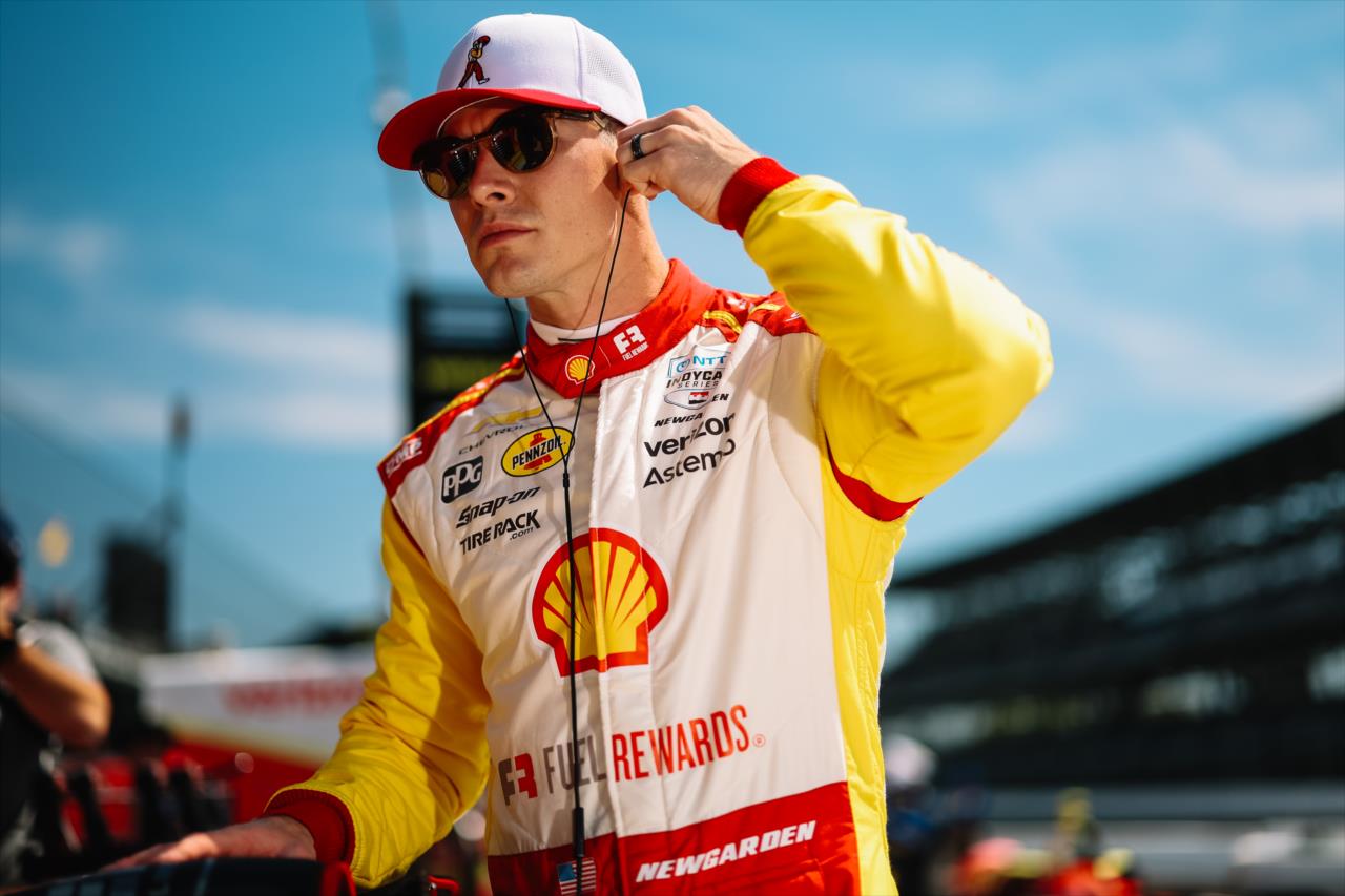 Josef Newgarden - Indianapolis 500 Practice - By: Joe Skibinski -- Photo by: Joe Skibinski