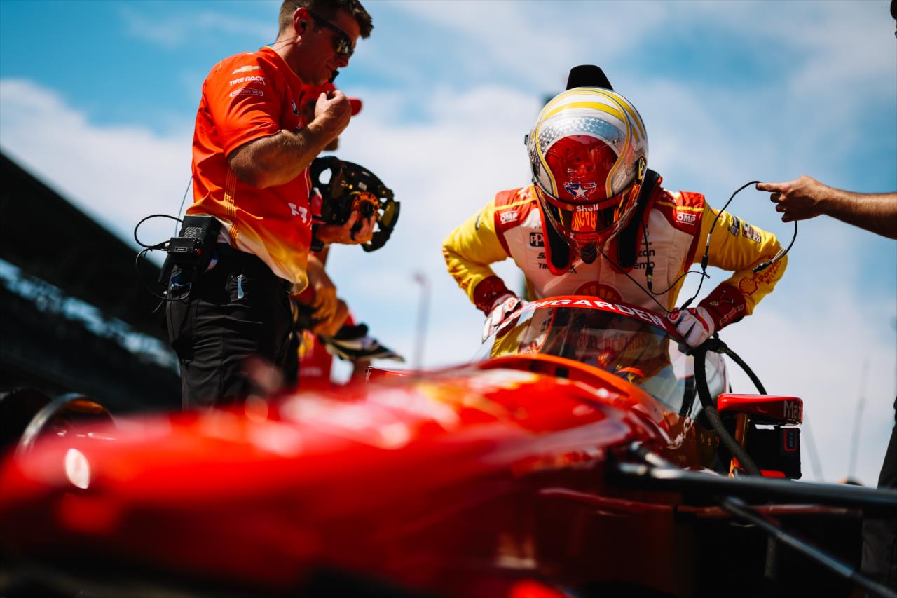 Josef Newgarden - Indianapolis 500 Practice - By: Joe Skibinski -- Photo by: Joe Skibinski