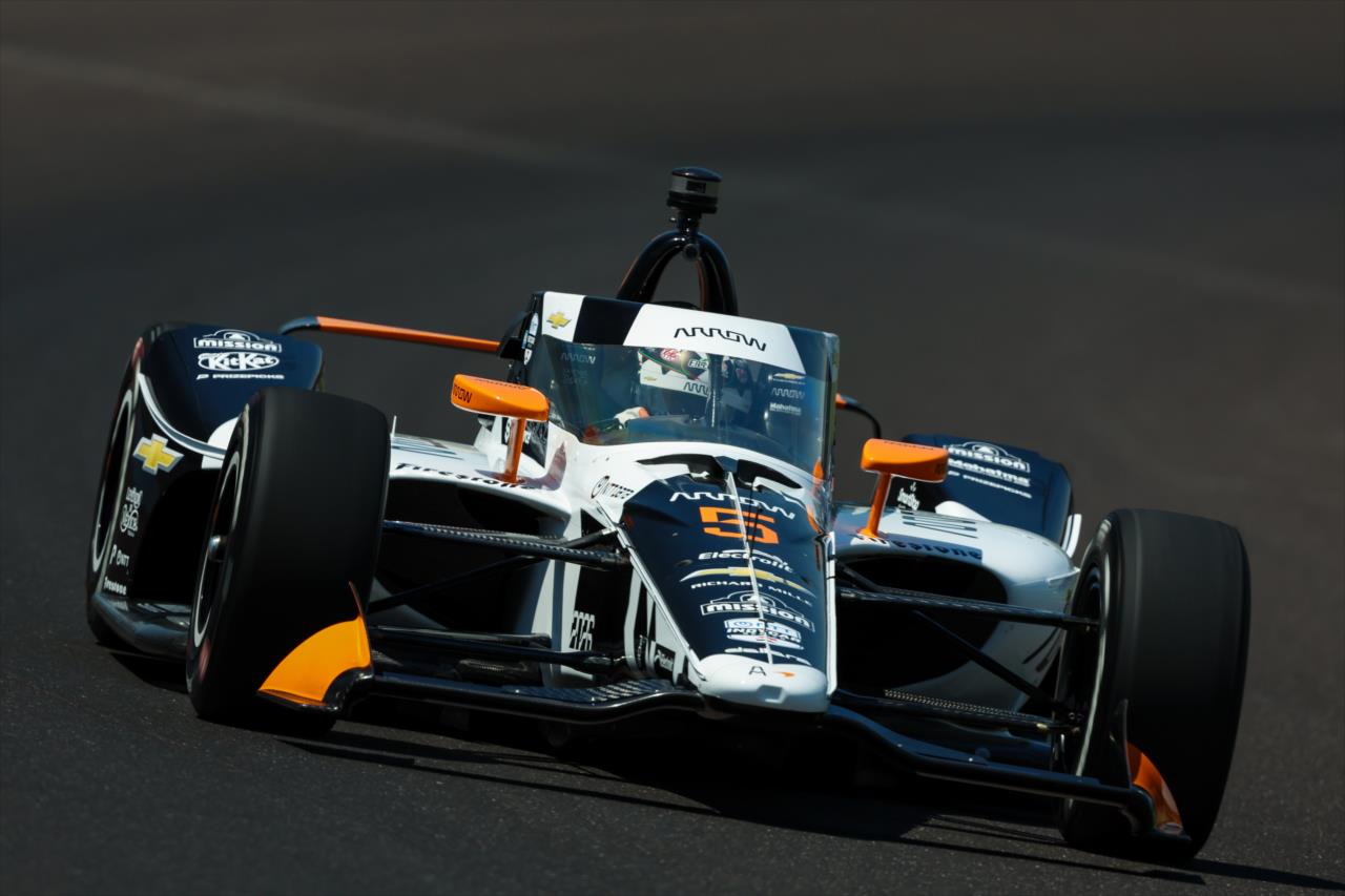 Pato O'Ward - Indianapolis 500 Practice - By: Joe Skibinski -- Photo by: Joe Skibinski
