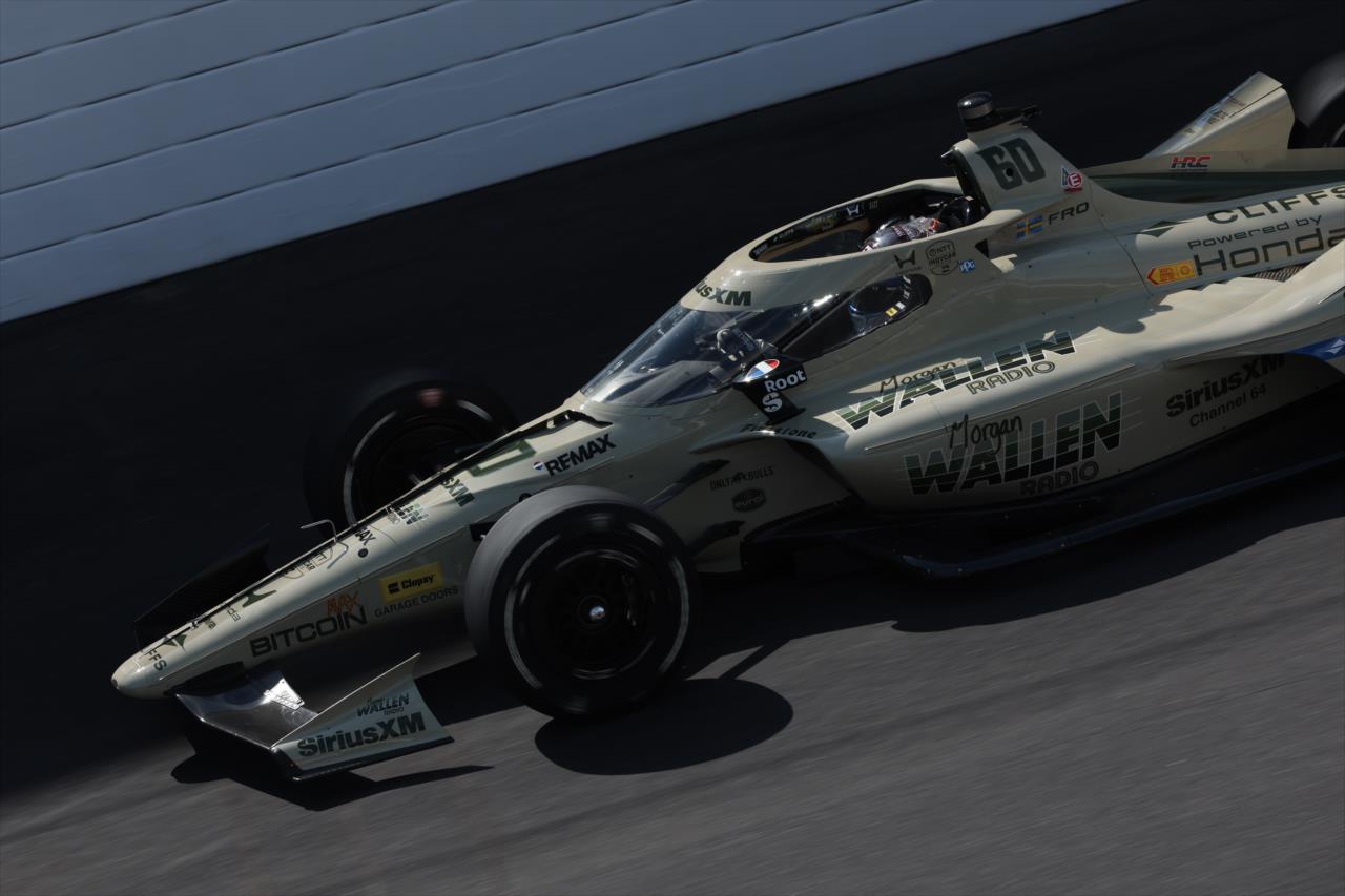 Felix Rosenqvist - Indianapolis 500 Practice - By: Matt Fraver -- Photo by: Matt Fraver