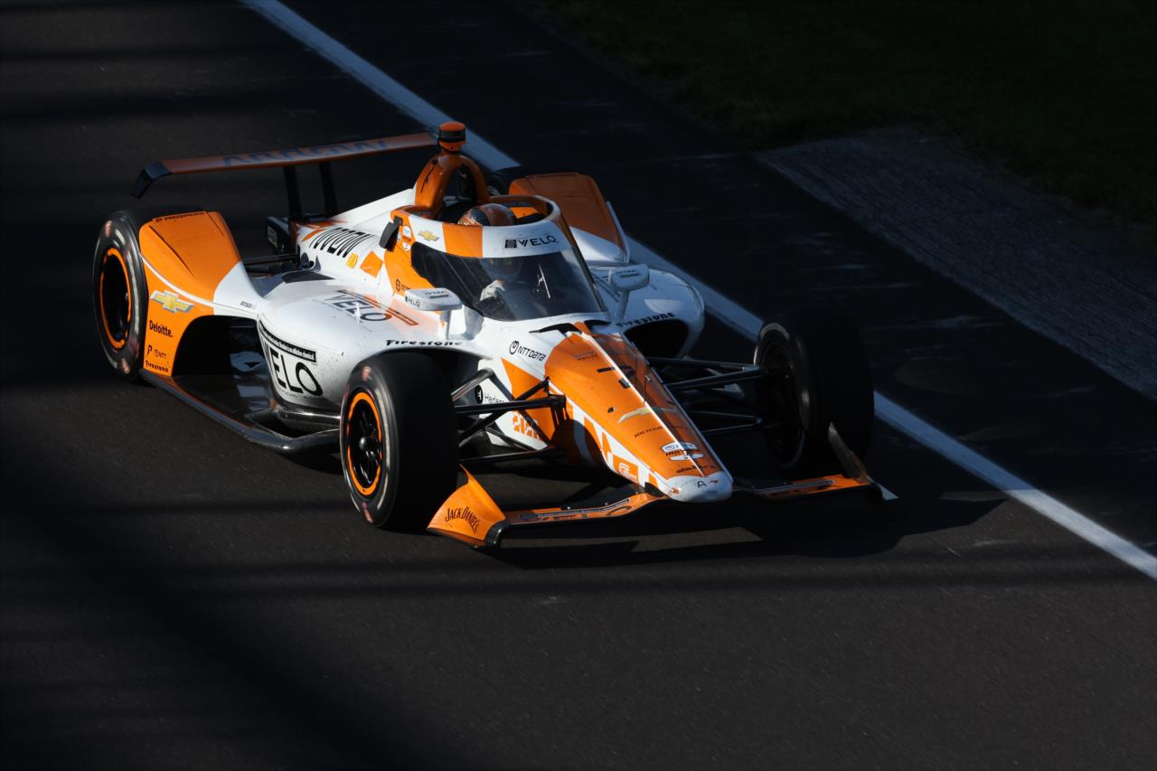 Christian Lundgaard - Indianapolis 500 Practice - By: Matt Fraver -- Photo by: Matt Fraver