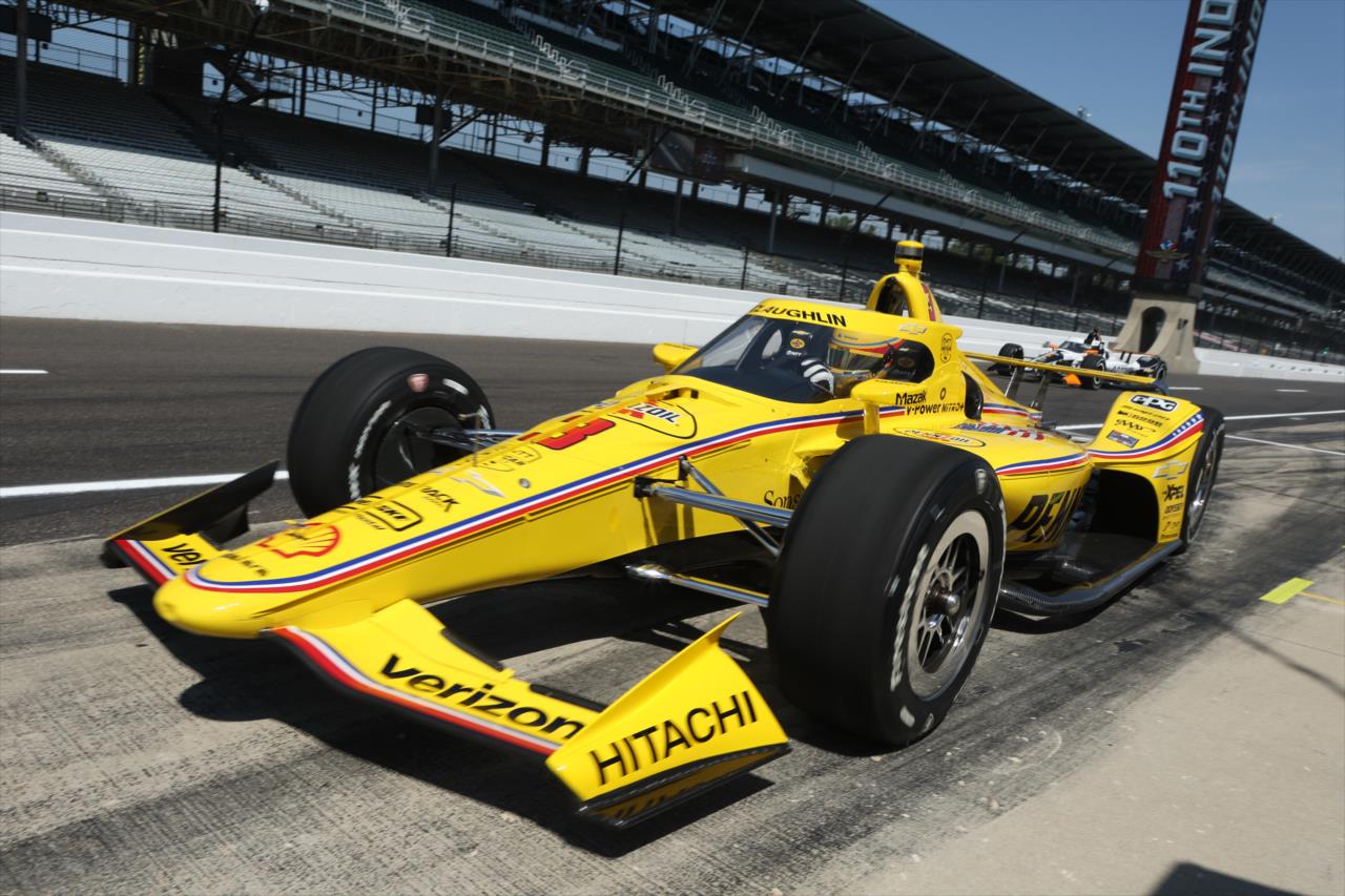 Scott McLaughlin - Indianapolis 500 Practice - By: Matt Fraver -- Photo by: Matt Fraver