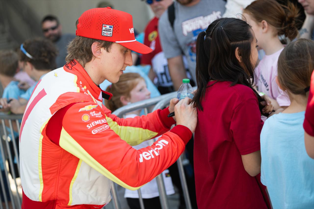 David Malukas - Indianapolis 500 Practice - By: Titus Slaughter -- Photo by: Titus Slaughter