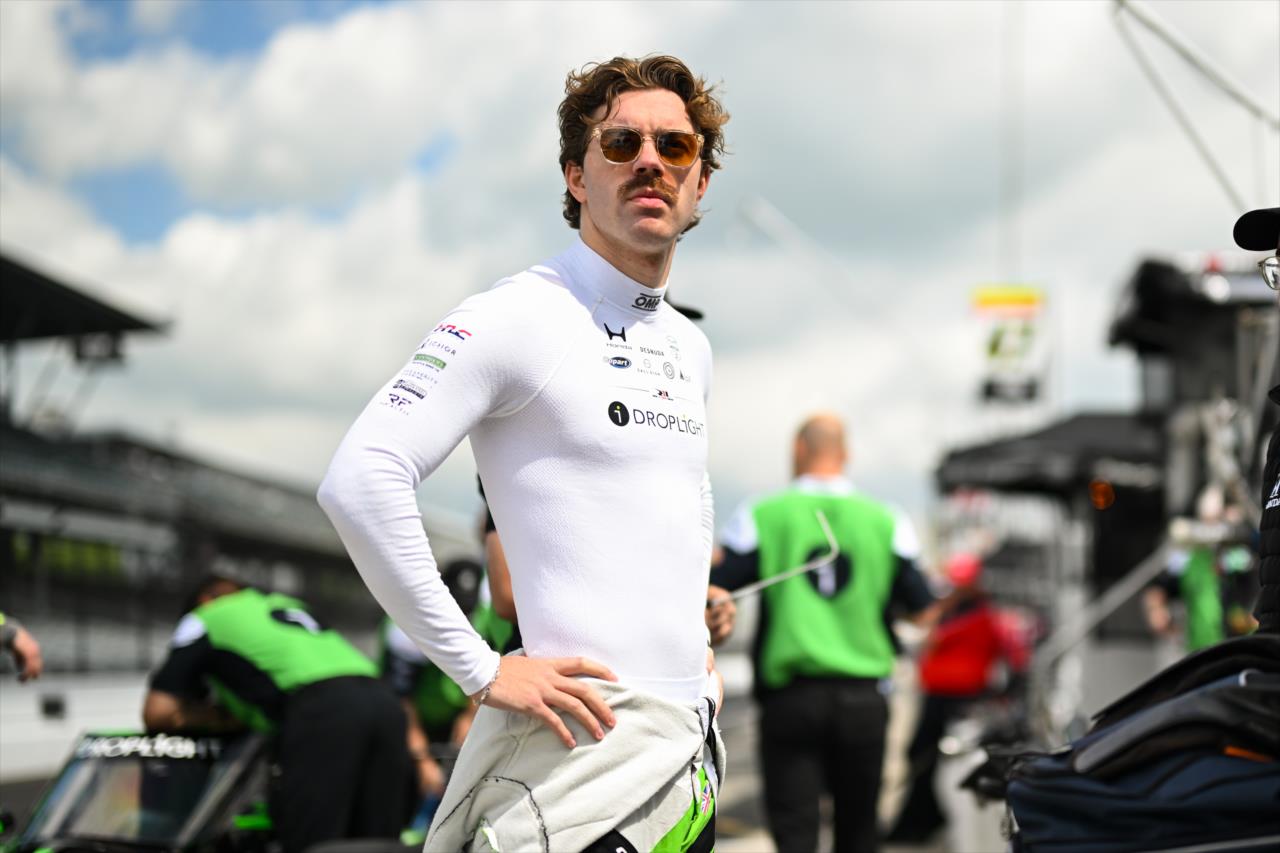 Louis Foster - Indianapolis 500 Practice - By: James Black -- Photo by: James  Black