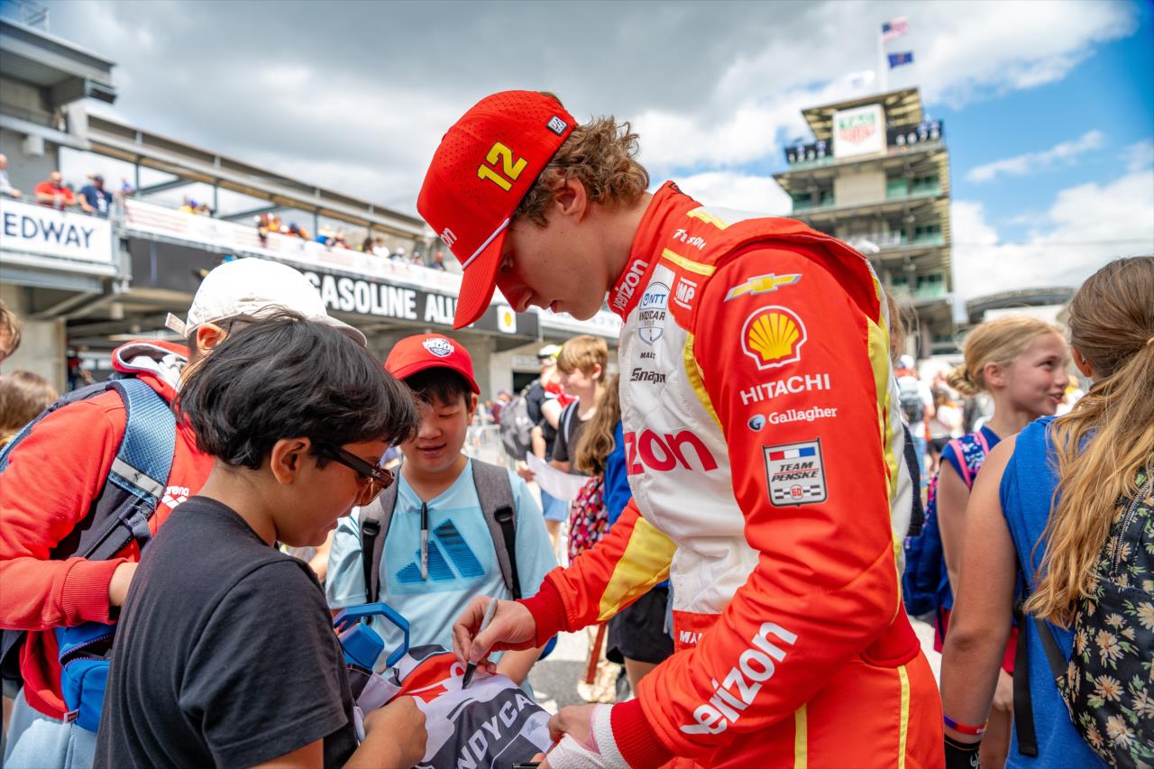 David Malukas - Indianapolis 500 Practice - By: John Grainda -- Photo by: John Grainda