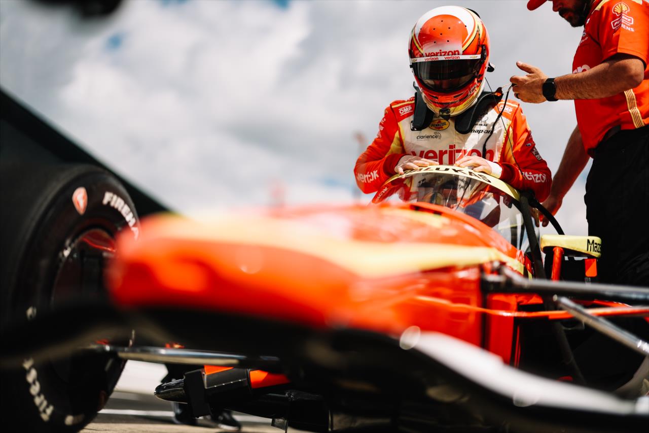 David Malukas - Indianapolis 500 Practice - By: Joe Skibinski -- Photo by: Joe Skibinski