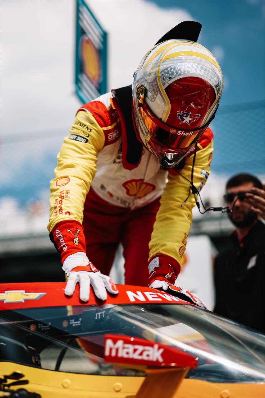 Josef Newgarden - Indianapolis 500 Practice - By: Joe Skibinski -- Photo by: Joe Skibinski