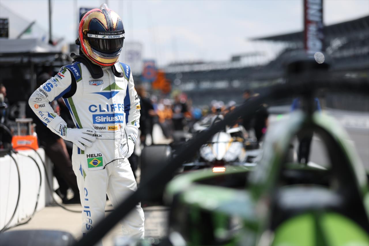 Helio Castroneves - Indianapolis 500 Practice - By: Matt Fraver -- Photo by: Matt Fraver
