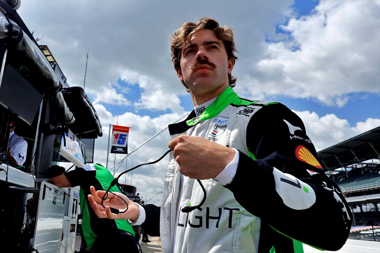 Louis Foster - Indianapolis 500 Practice - By: Paul Hurley -- Photo by: Paul Hurley