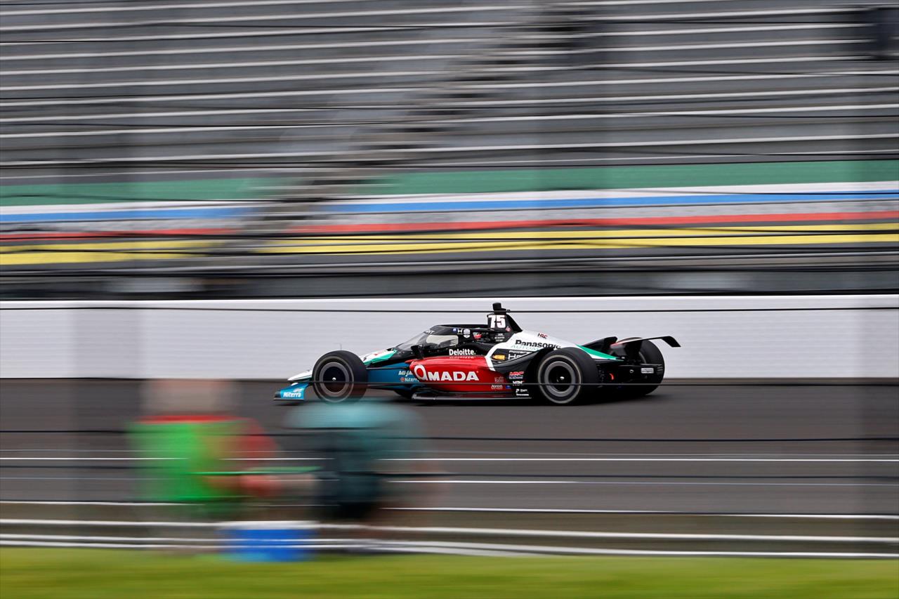 Takuma Sato - Indianapolis 500 Practice - By: Paul Hurley -- Photo by: Paul Hurley