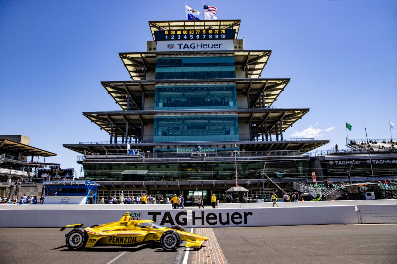 Scott McLaughlin - Indianapolis 500 Practice - By: Amber Pietz -- Photo by: Amber Pietz