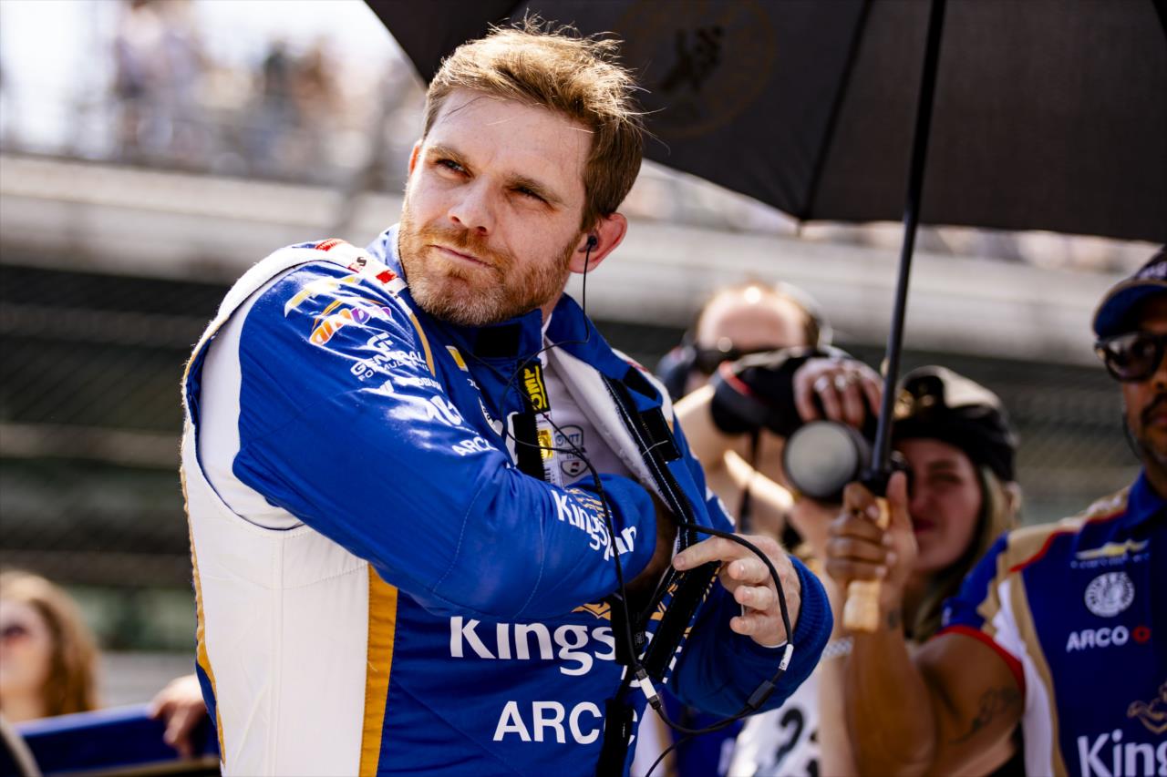 Conor Daly - PPG Armed Forces Qualifying Pole Day - By: Amber Peitz -- Photo by: Amber Pietz