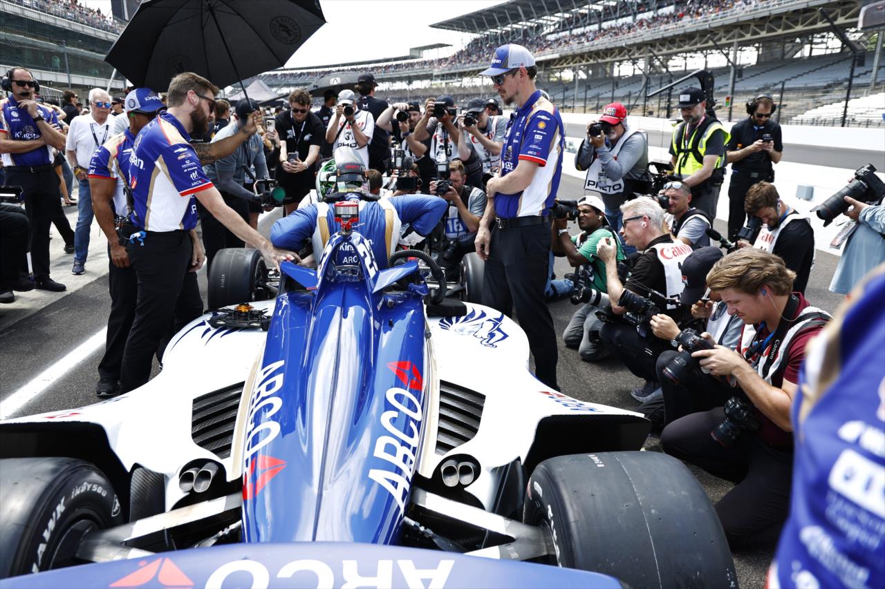 Conor Daly - PPG Armed Forces Qualifying Pole Day - By: Chris Jones -- Photo by: Chris Jones