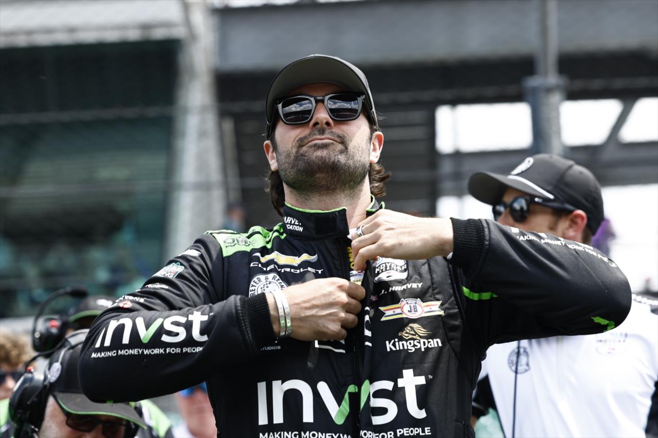 Jack Harvey - PPG Armed Forces Qualifying Pole Day - By: Chris Jones -- Photo by: Chris Jones