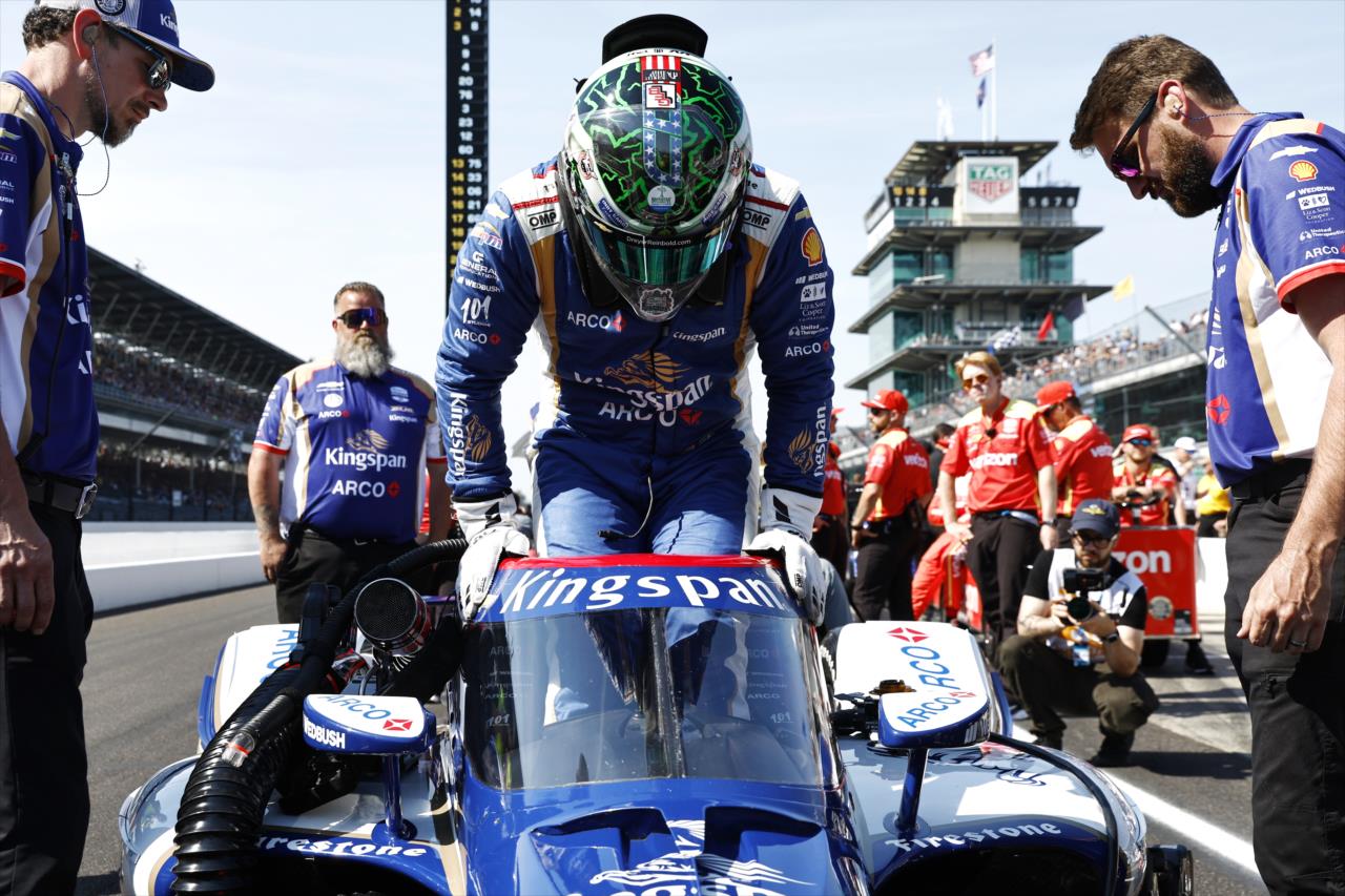 Conor Daly - PPG Armed Forces Qualifying Pole Day - By: Chris Jones -- Photo by: Chris Jones
