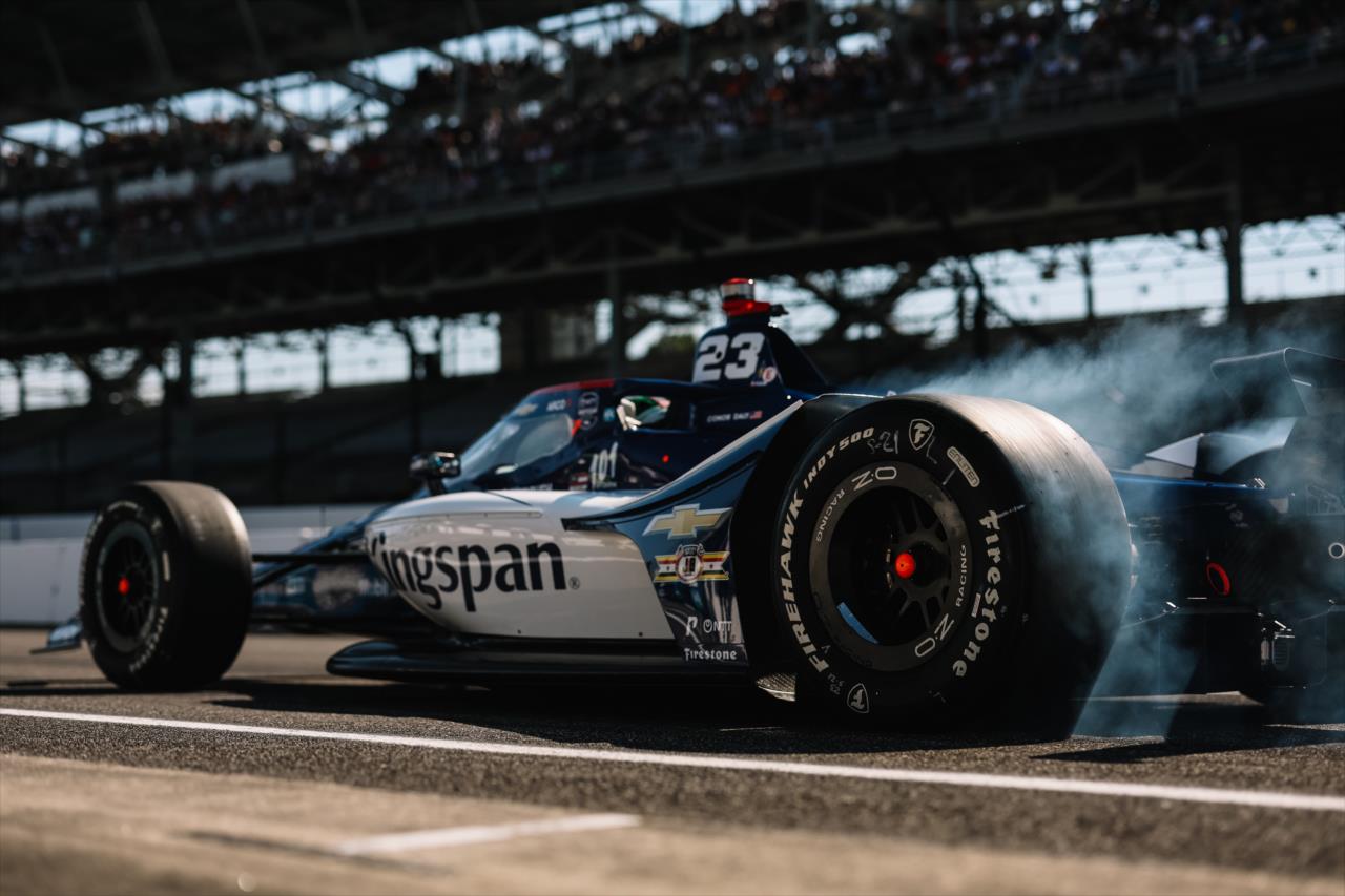 Conor Daly - PPG Armed Forces Qualifying Pole Day - By: Joe Skibinski -- Photo by: Joe Skibinski