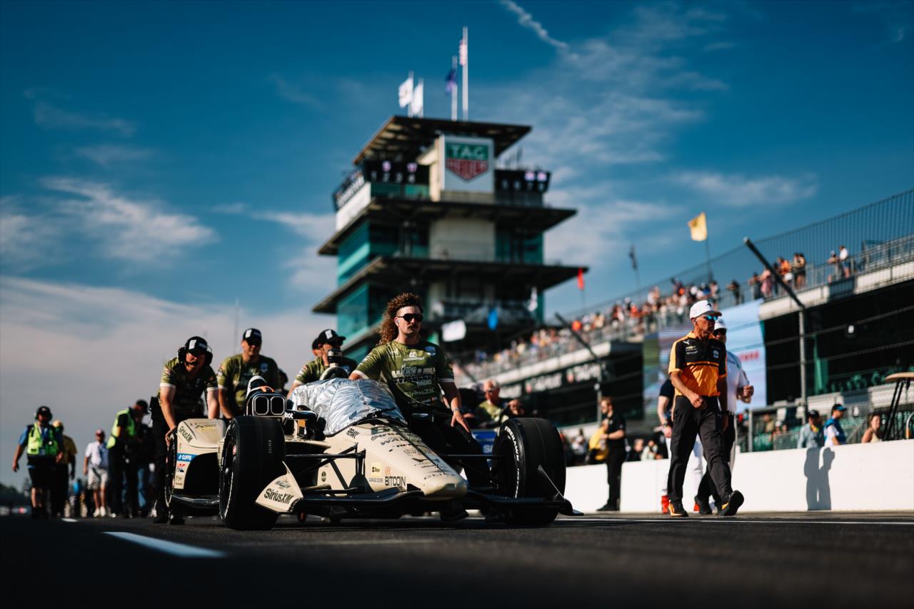 Felix Rosenqvist - PPG Armed Forces Qualifying Pole Day - By: Joe Skibinski -- Photo by: Joe Skibinski