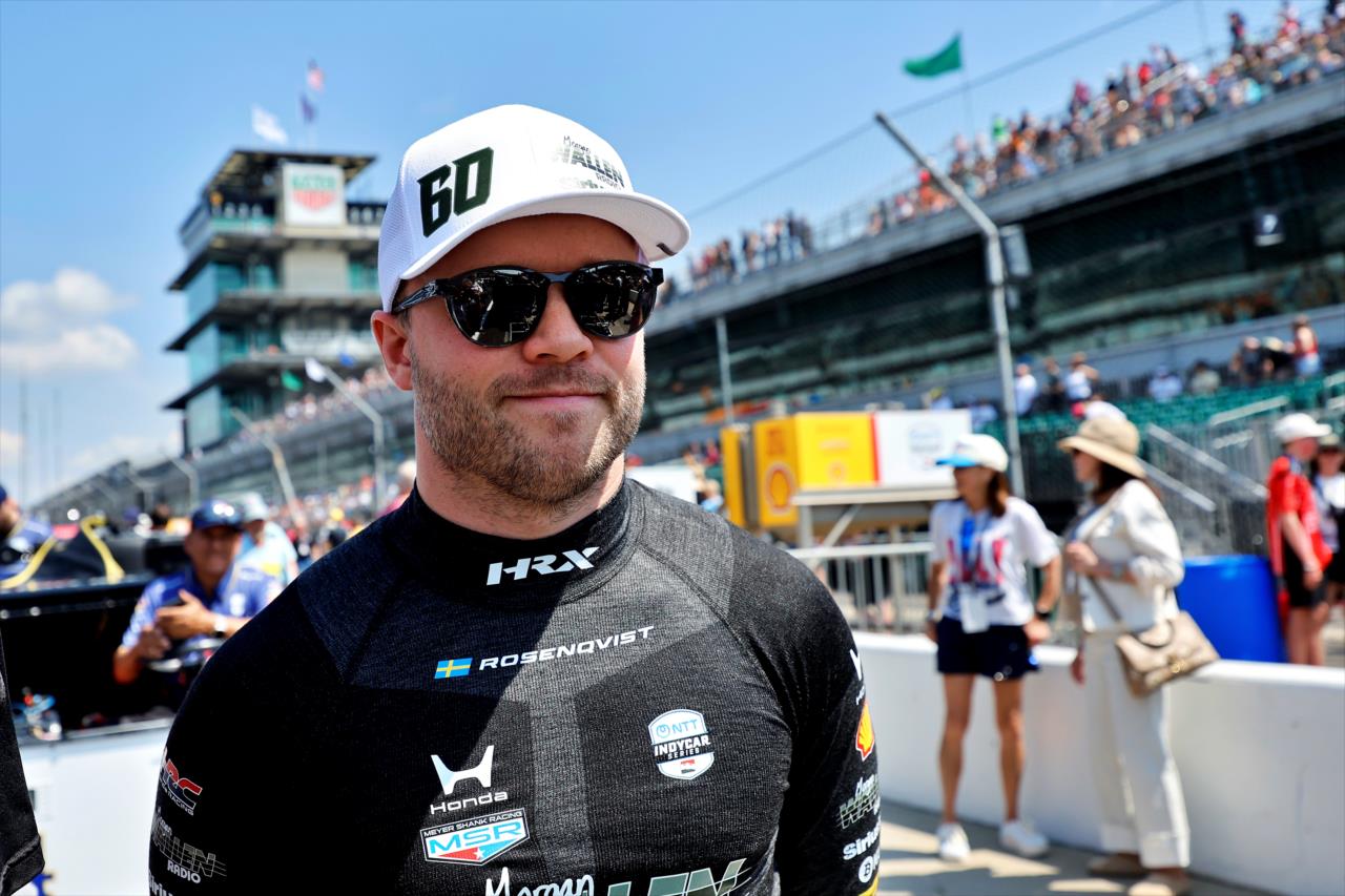 Felix Rosenqvist - PPG Armed Forces Qualifying Pole Day - Indianapolis 500 - By: Paul Hurley -- Photo by: Paul Hurley