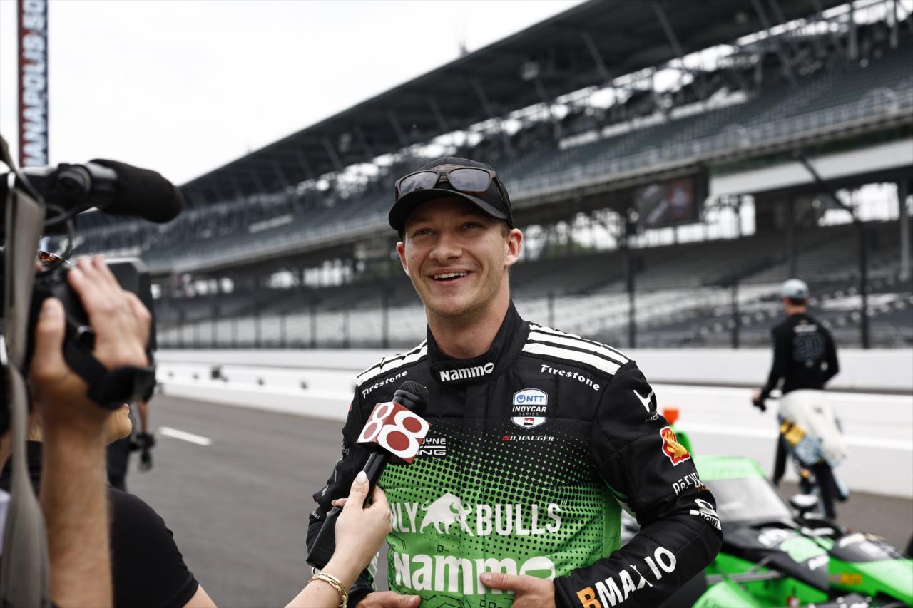 Dennis Hauger - Indianapolis 500 Practice - By: Chris Jones -- Photo by: Chris Jones