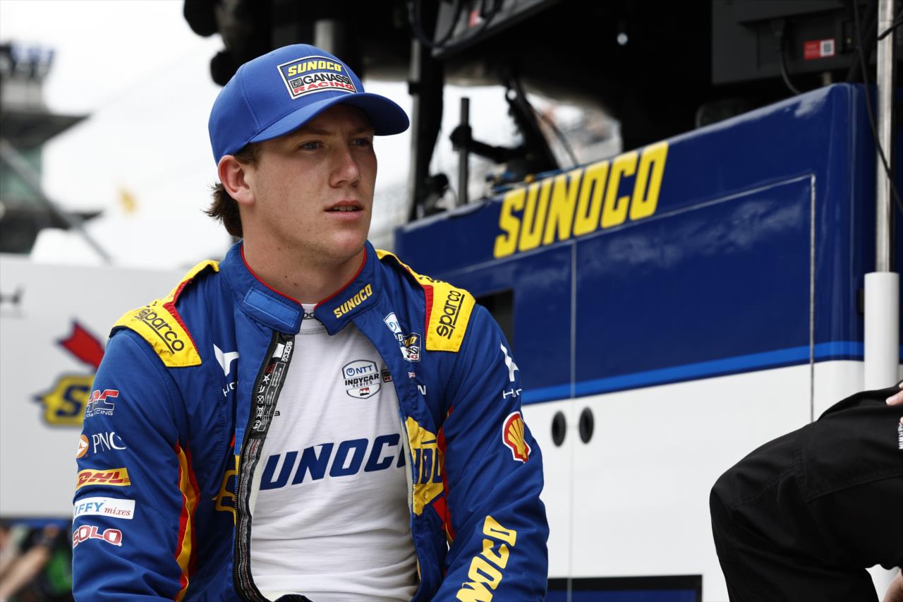 Kyffin Simpson - Indianapolis 500 Practice - By: Chris Jones -- Photo by: Chris Jones