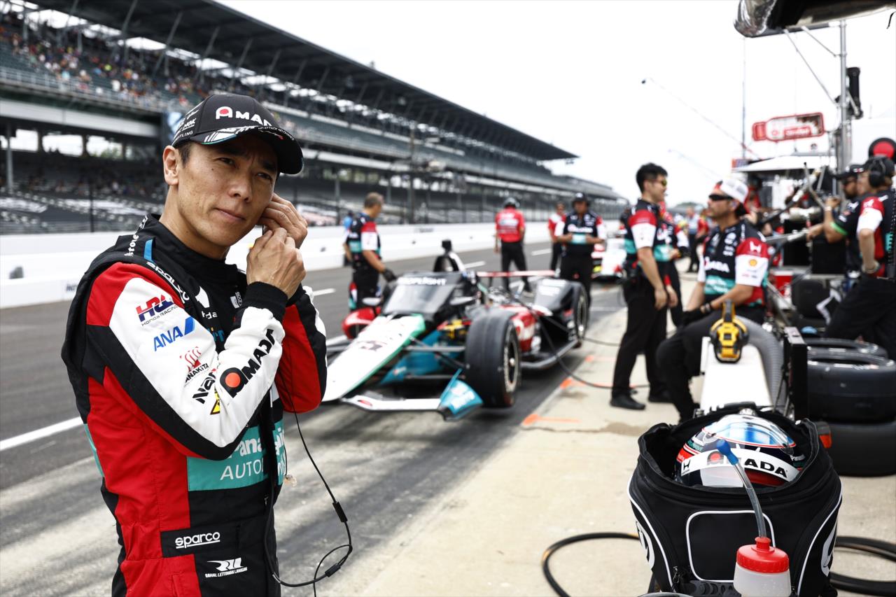 Takuma Sato - Indianapolis 500 Practice - By: Chris Jones -- Photo by: Chris Jones