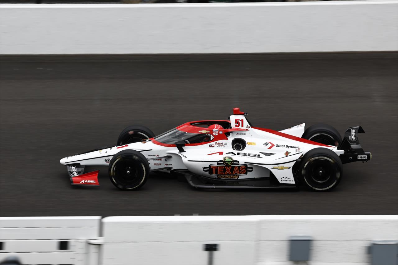 Jacob Abel - Indianapolis 500 Practice - By: Chris Jones -- Photo by: Chris Jones