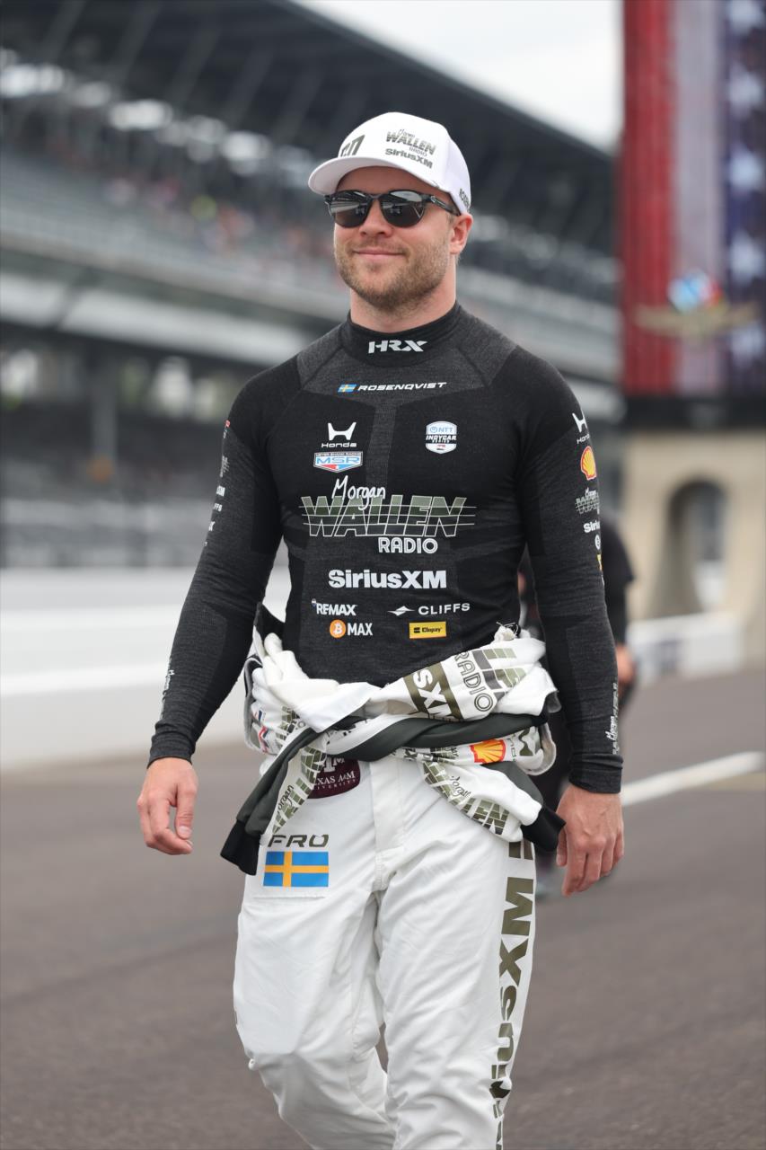 Felix Rosenqvist - Indianapolis 500 Practice - By: Chris Owens -- Photo by: Chris Owens