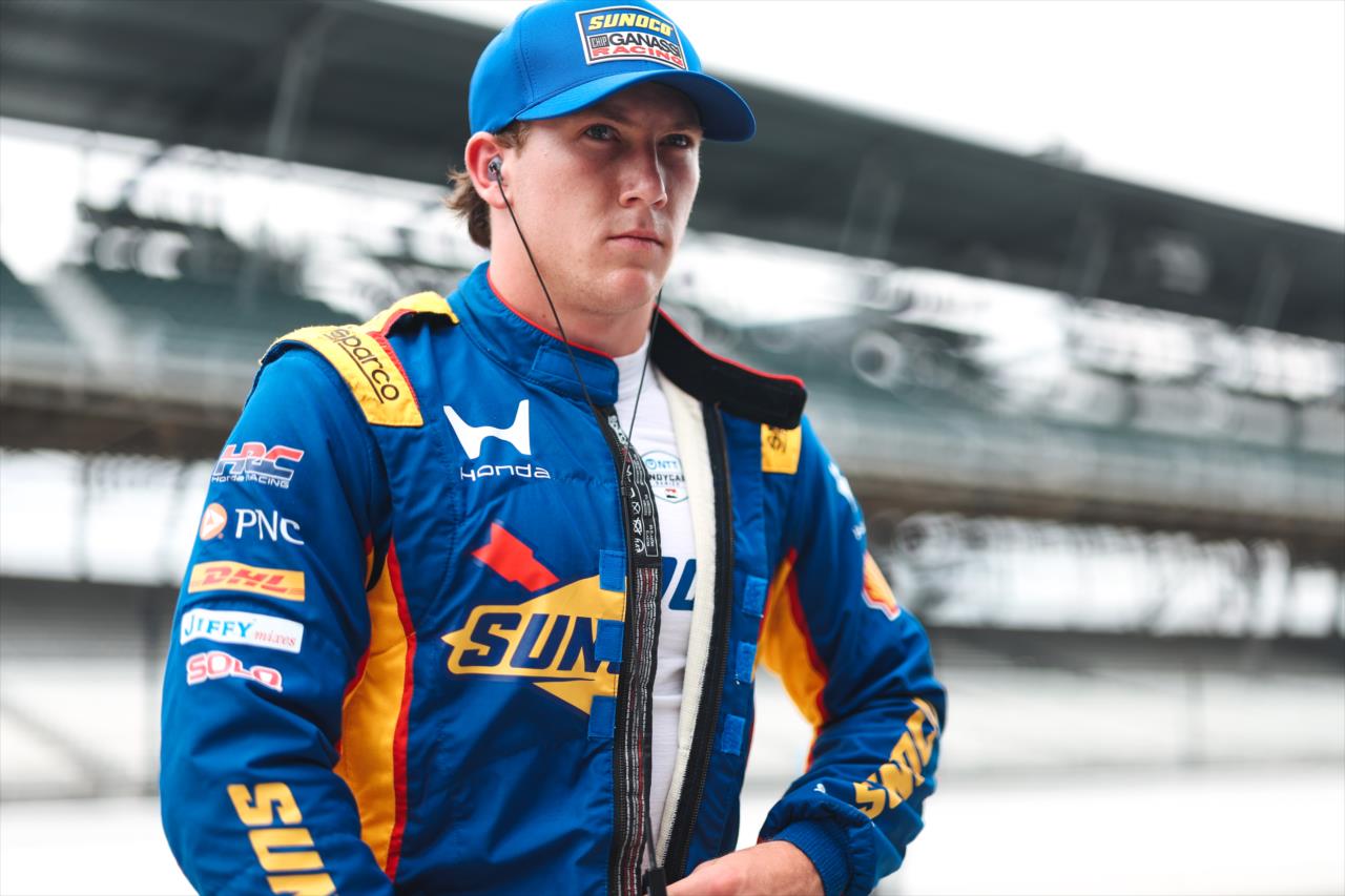 Kyffin Simpson - Indianapolis 500 Practice - By: Chris Owens -- Photo by: Chris Owens