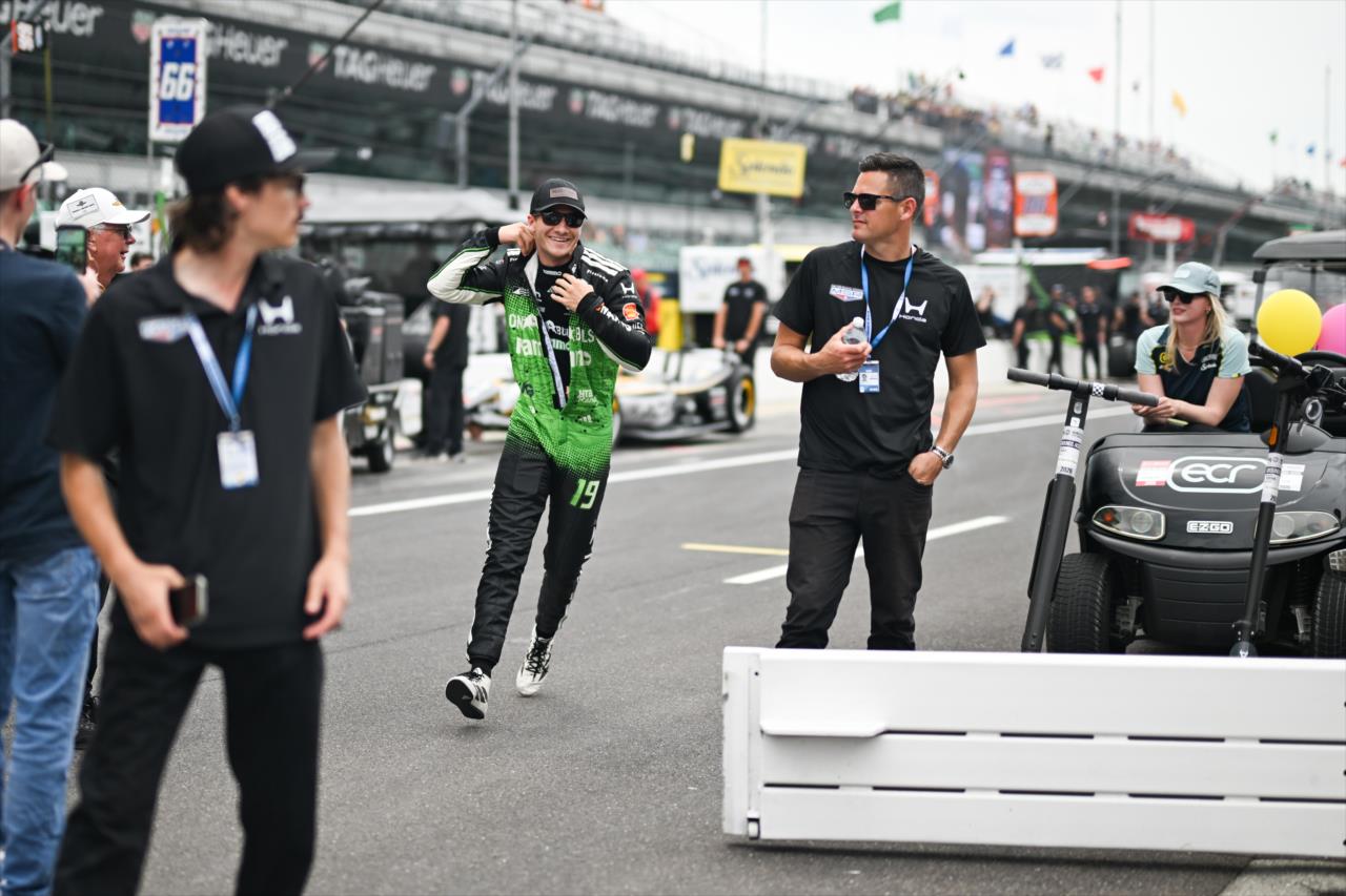 Dennis Hauger - Indianapolis 500 Practice - By: James Black -- Photo by: James  Black