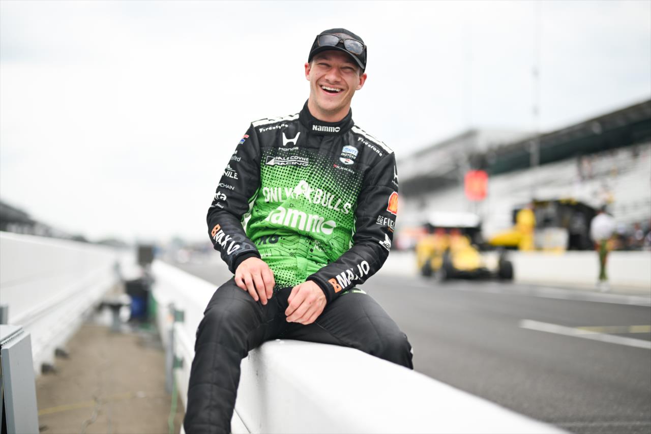 Dennis Hauger - Indianapolis 500 Practice - By: James Black -- Photo by: James  Black