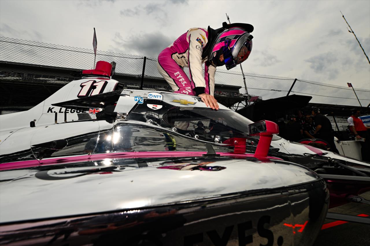 Katherine Legge - Indianapolis 500 Practice - By: James Black -- Photo by: James  Black