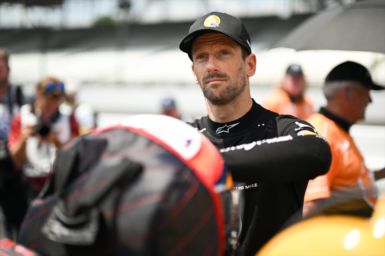Romain Grosjean - PPG Armed Forces Qualifying Pole Day - By: James Black -- Photo by: James  Black