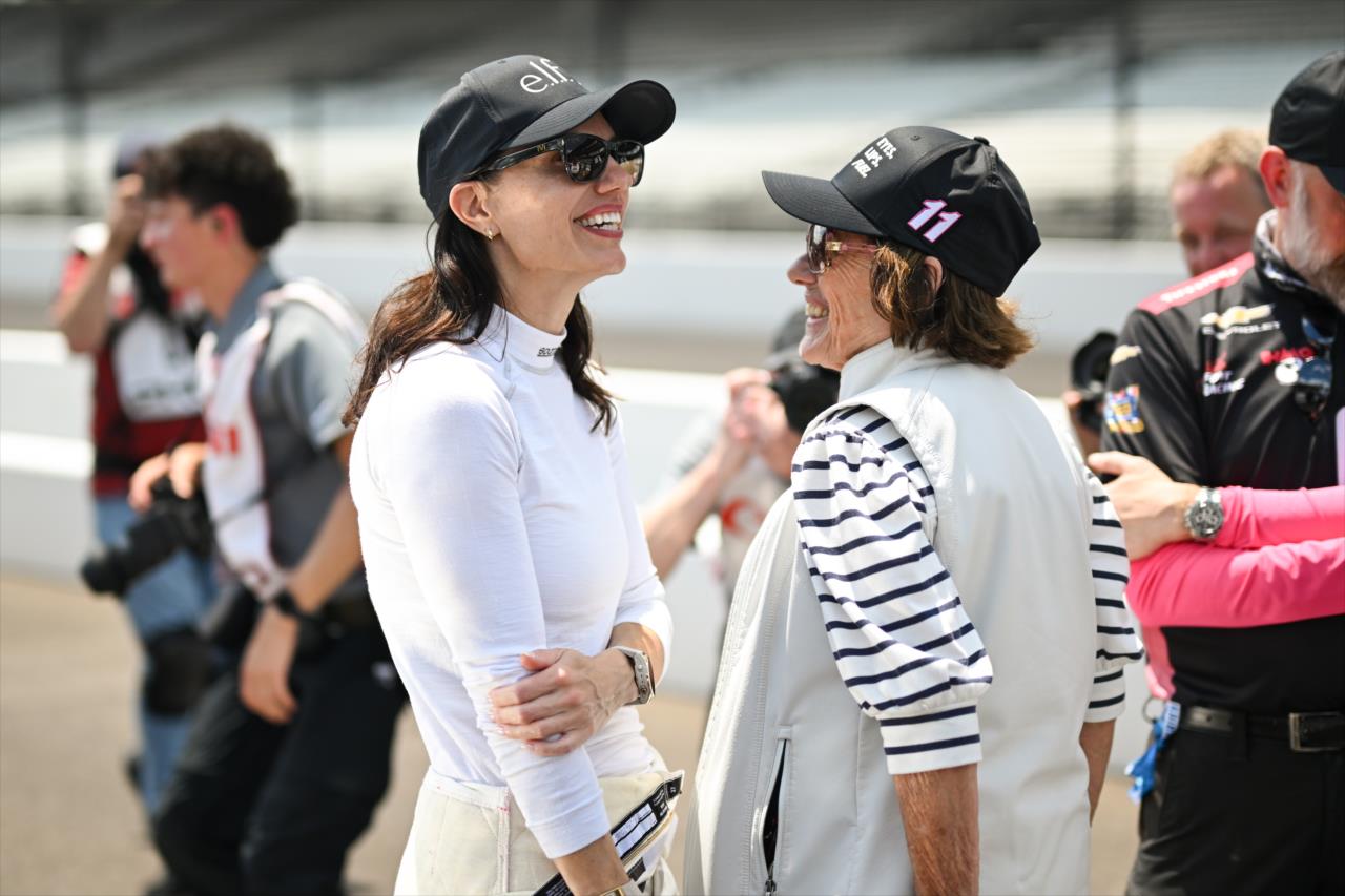 Katherine Legge - PPG Armed Forces Qualifying Pole Day - By: James Black -- Photo by: James  Black