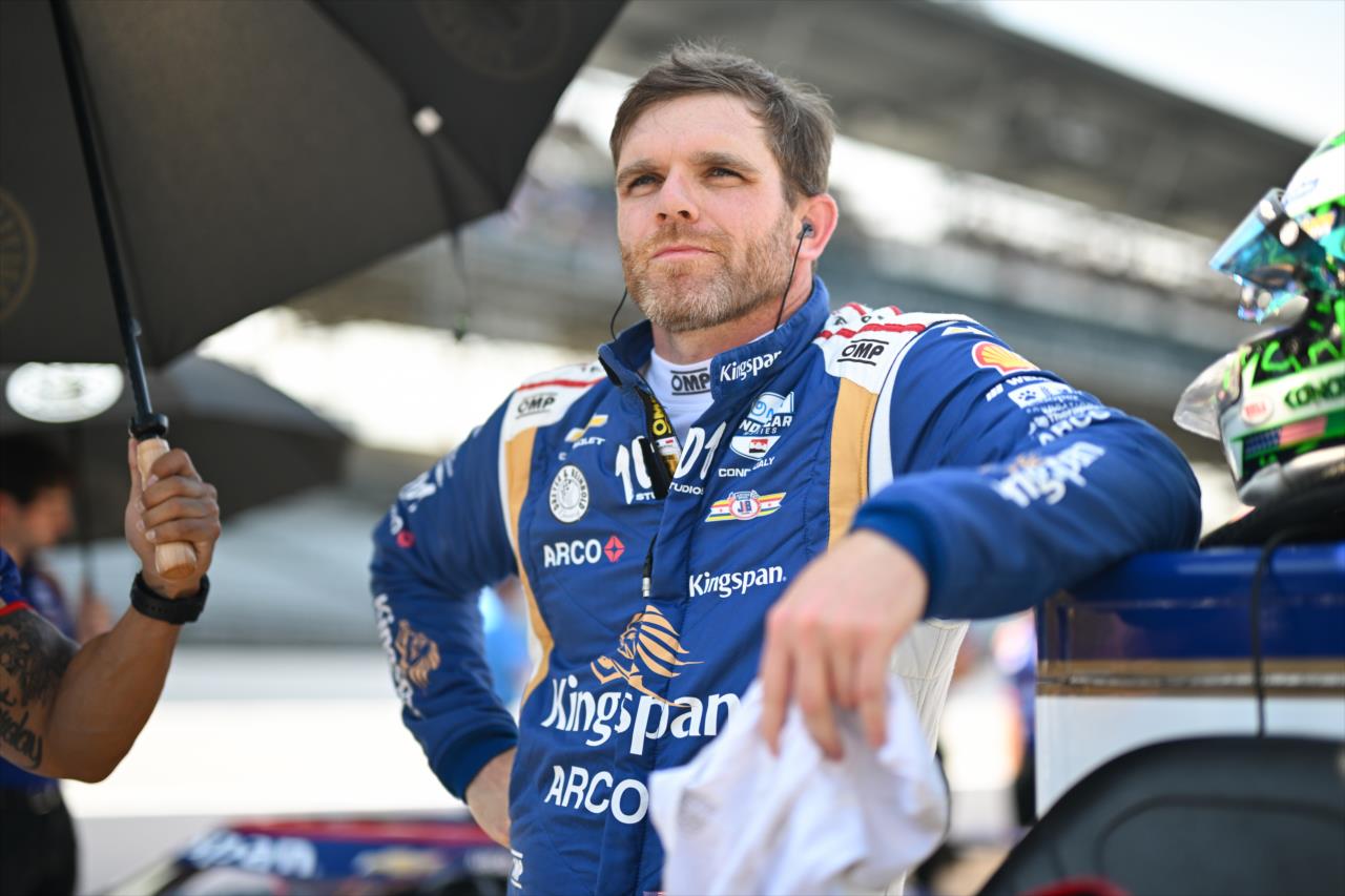 Conor Daly - PPG Armed Forces Qualifying Pole Day - By: James Black -- Photo by: James  Black
