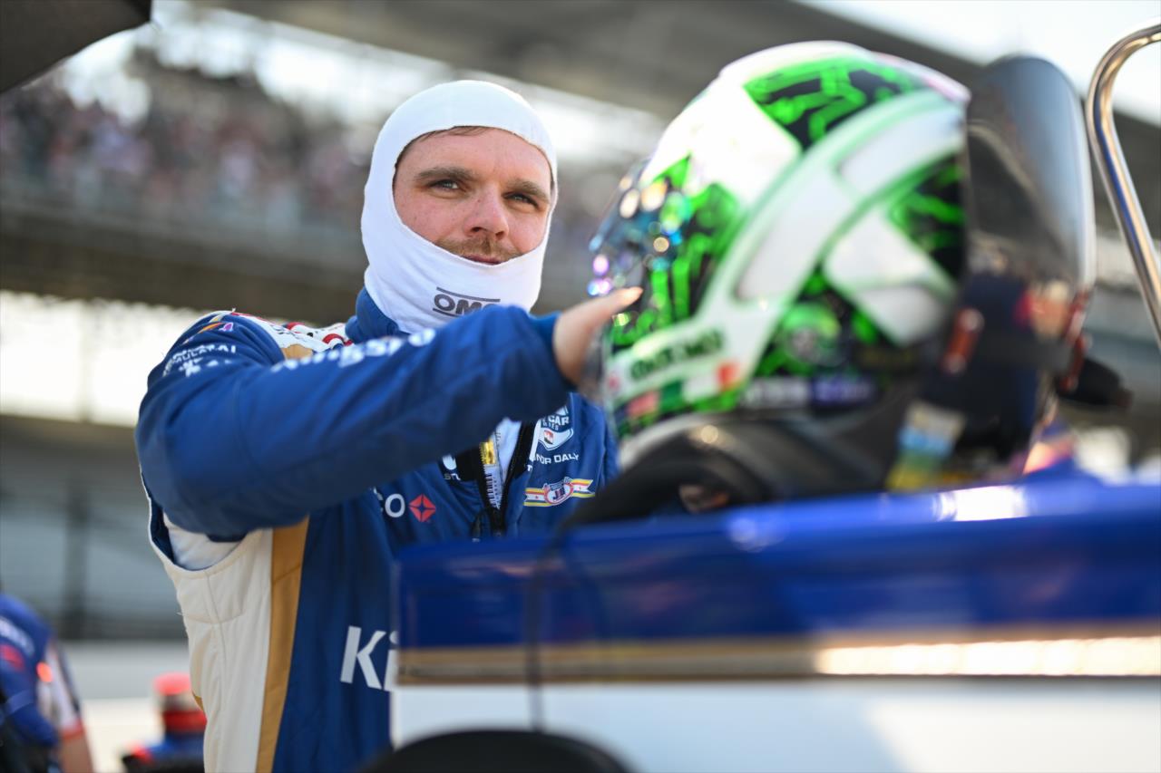 Conor Daly - PPG Armed Forces Qualifying Pole Day - By: James Black -- Photo by: James  Black