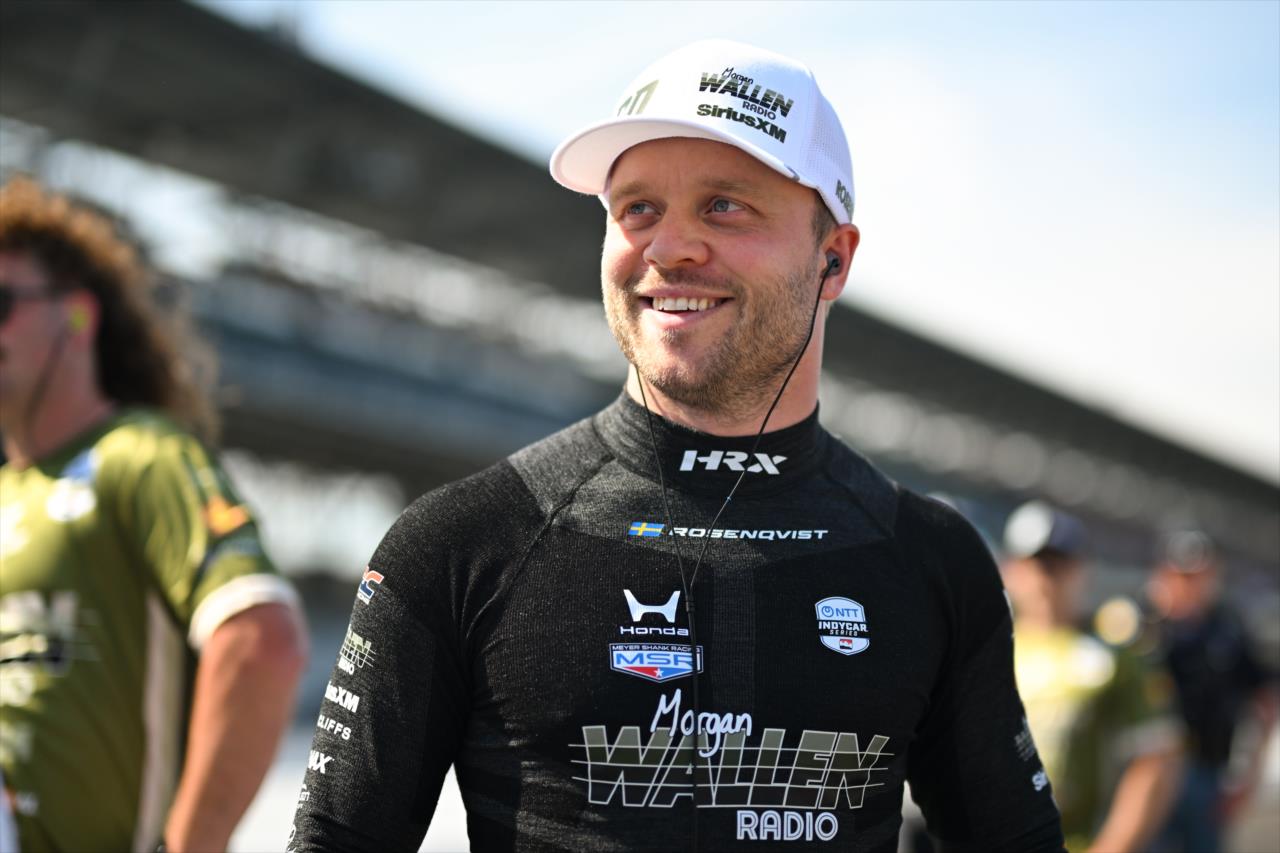 Felix Rosenqvist - PPG Armed Forces Qualifying Pole Day - By: James Black -- Photo by: James  Black