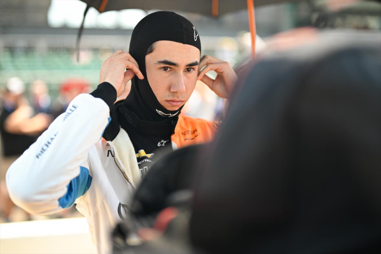 Nolan Siegel - PPG Armed Forces Qualifying Pole Day - By: James Black -- Photo by: James  Black