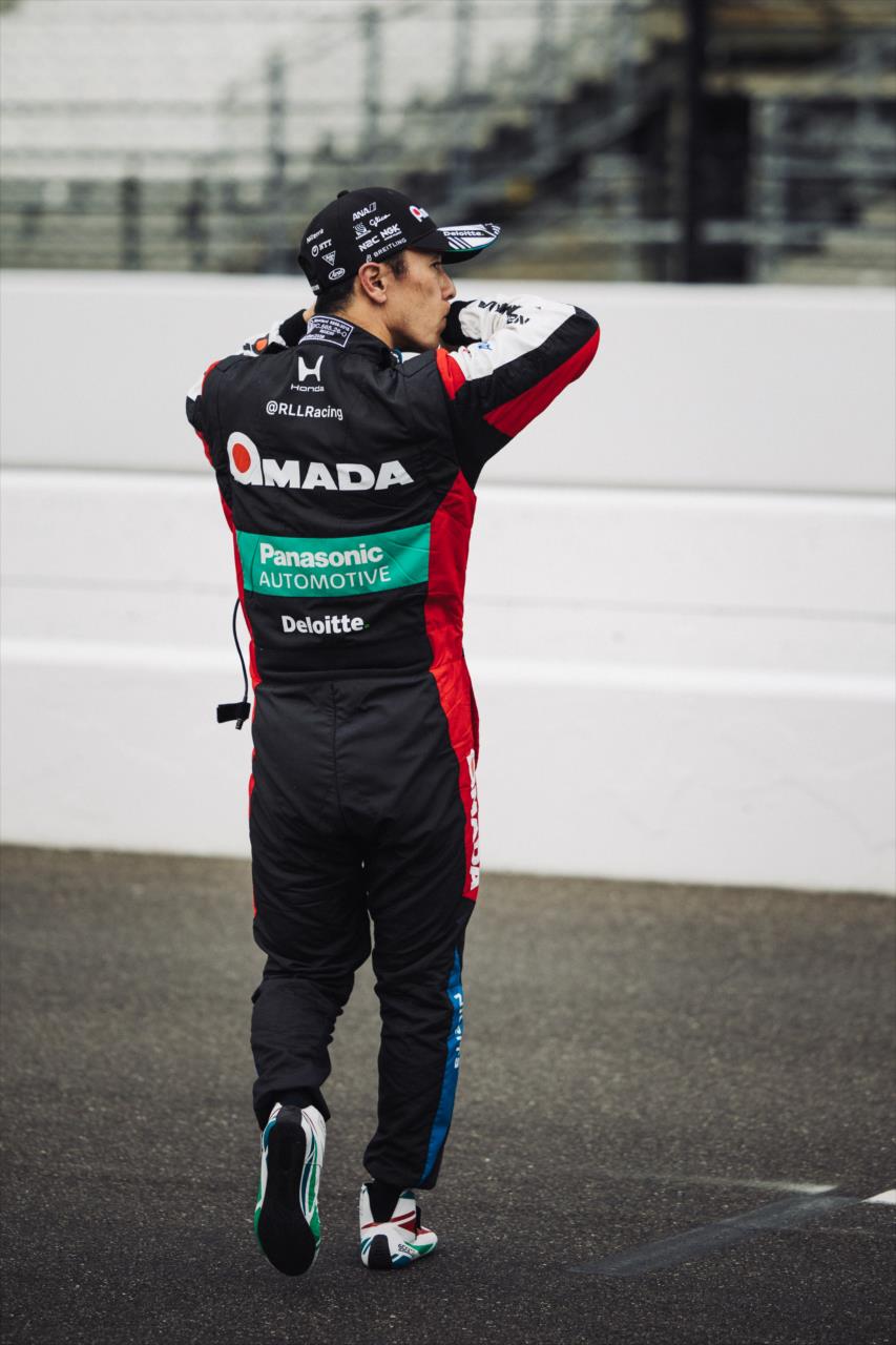 Takuma Sato - Indianapolis 500 Practice - By: Jeff Hilliker -- Photo by: Jeff Hilliker