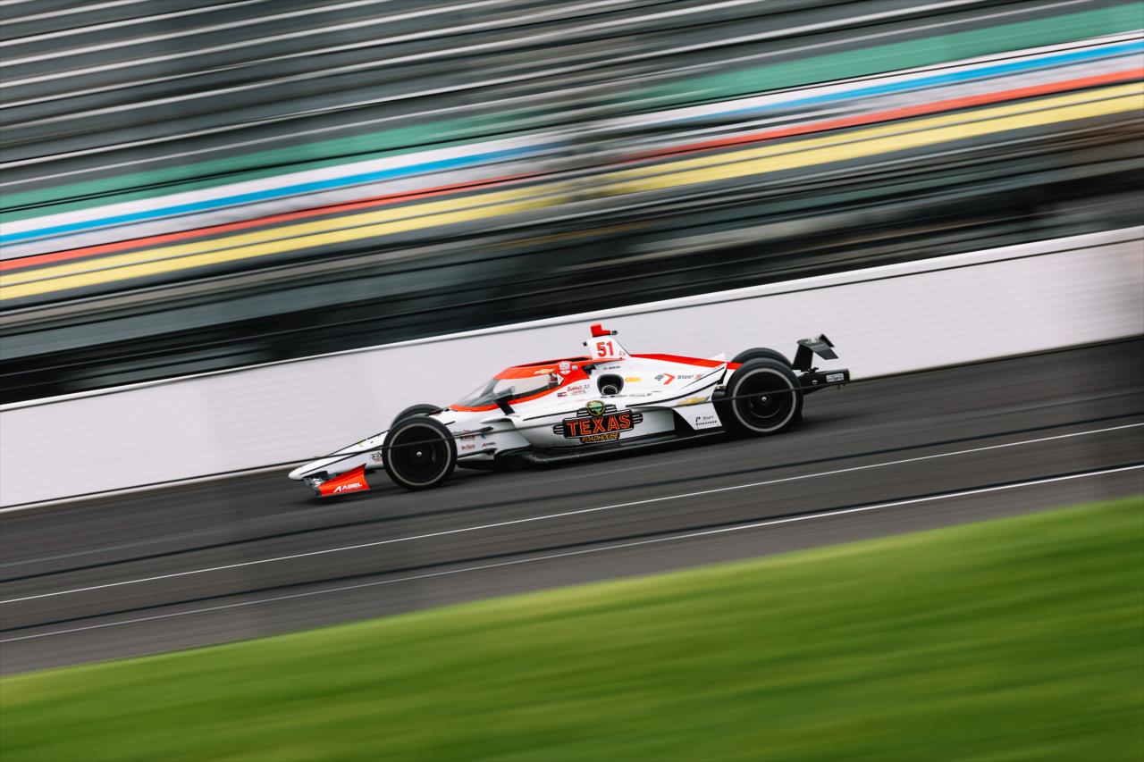 Jacob Abel - Indianapolis 500 Practice - By: Joe Skibinski -- Photo by: Joe Skibinski