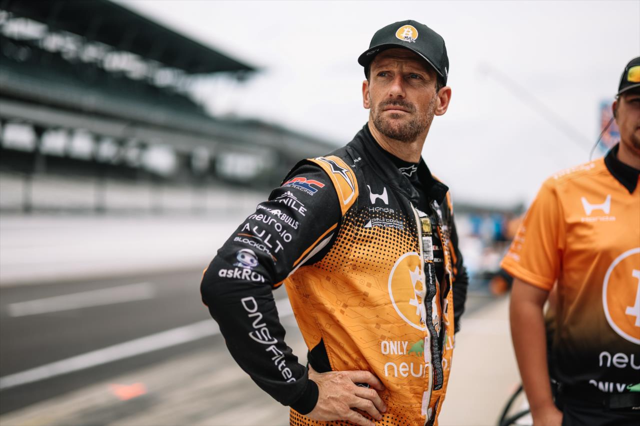 Romain Grosjean - Indianapolis 500 Practice - By: Joe Skibinski -- Photo by: Joe Skibinski