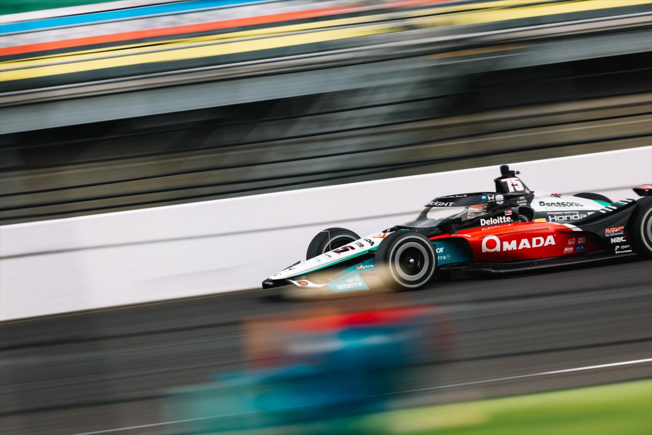 Takuma Sato - Indianapolis 500 Practice - By: Joe Skibinski -- Photo by: Joe Skibinski