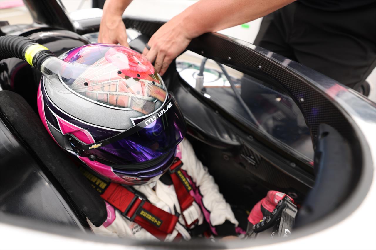 Katherine Legge - Indianapolis 500 Practice - By: Matt Fraver -- Photo by: Matt Fraver