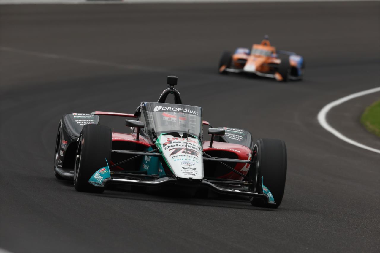 Takuma Sato - Indianapolis 500 Practice - By: Matt Fraver -- Photo by: Matt Fraver