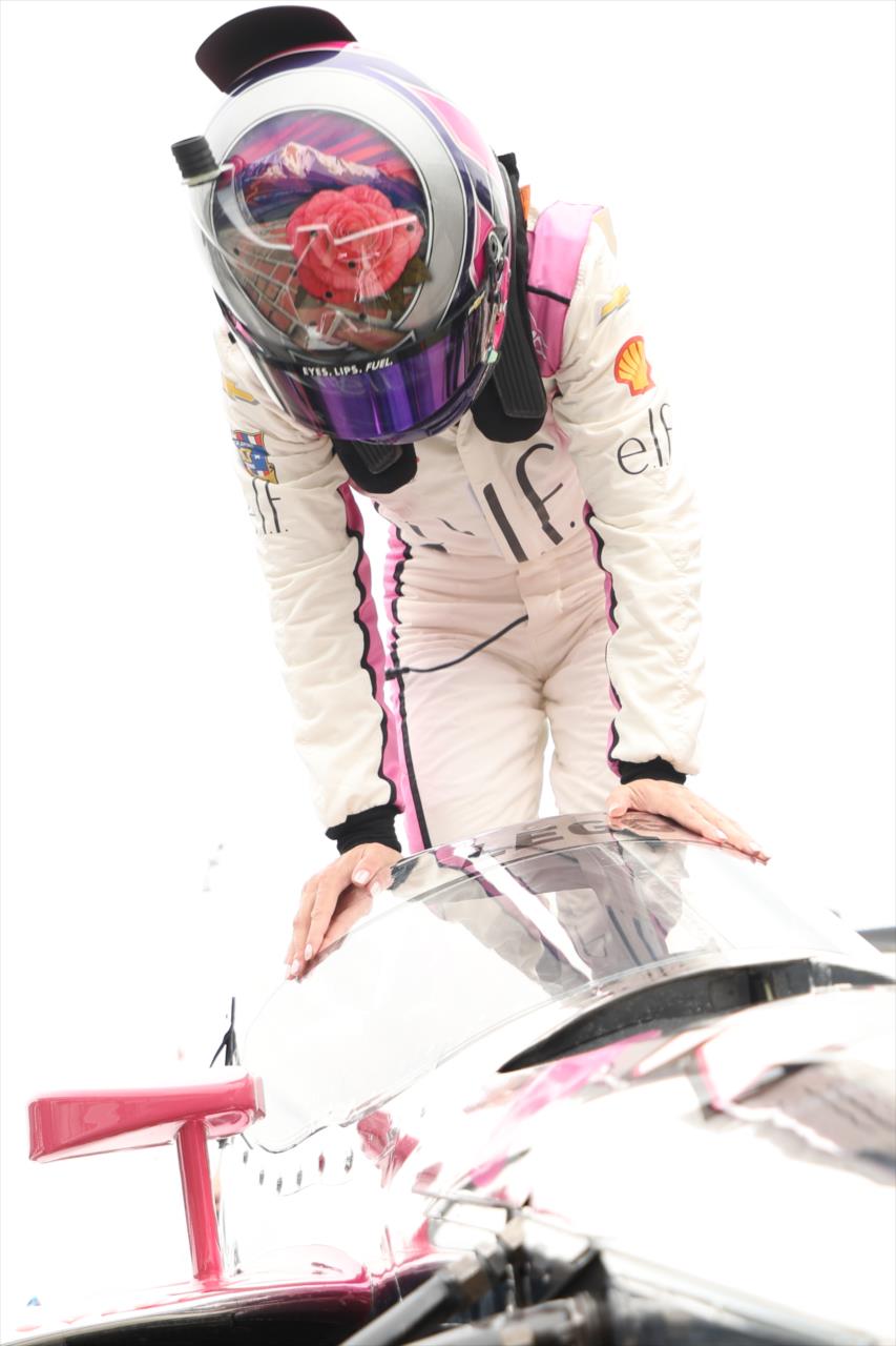 Katherine Legge - Indianapolis 500 Practice - By: Matt Fraver -- Photo by: Matt Fraver