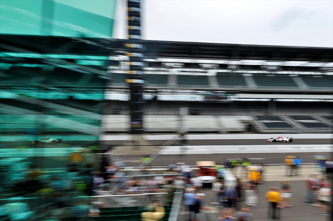 Jacob Abel - Indianapolis 500 Practice - By: Paul Hurley -- Photo by: Paul Hurley