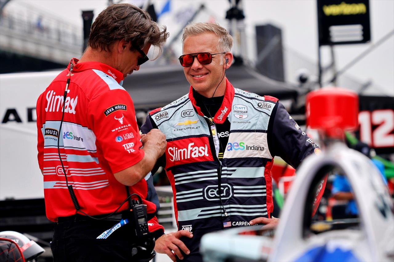 Ed Carpenter - Indianapolis 500 Practice - By: Paul Hurley -- Photo by: Paul Hurley